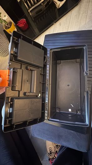 tool box + tools