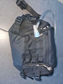 Mountain biking hip bag, new, with 2L bladder