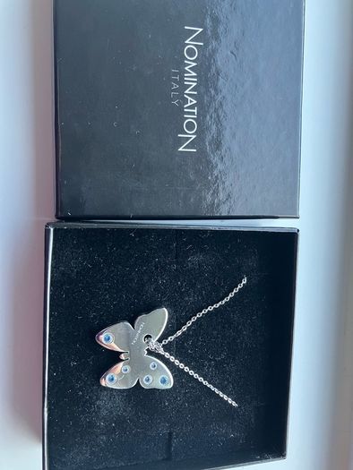 Butterfly Pendant Nomination Italian Made