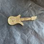 Enamel Guitar Brooch Image 8
