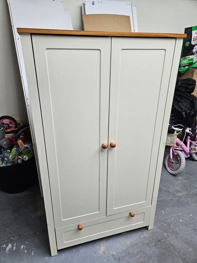 wardrobe + chest of drawers
