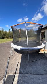 14 feet power trampoline