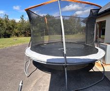 14 feet power trampoline