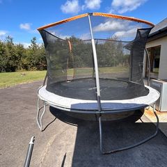 14 feet power trampoline