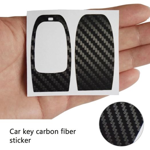 Carbon Fiber Car Key Protection Sticker