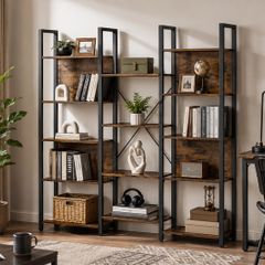 Storage Shelves bookcase with 14 shelves Free standing