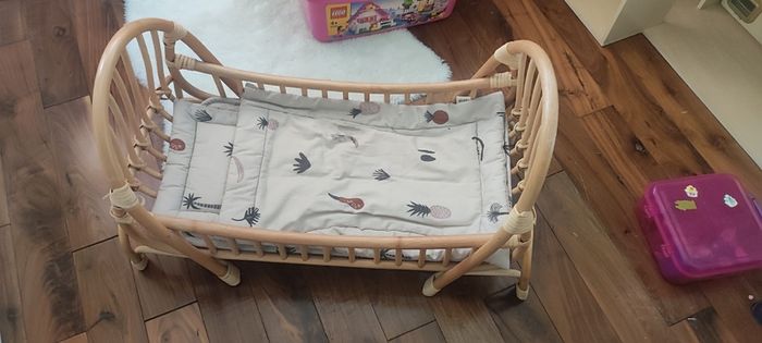 Bamboo Cot for doll  Bed for doll Fern Living Organic