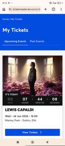 Lewis Capaldi Tickets