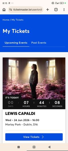 Lewis Capaldi Tickets
