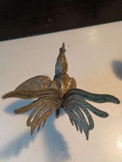 A Pair of Charles X Silver Plated Fighting Cockerels (C.1830)