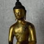 Amitabha  Buddha - Gilt Bronze,Signed Image 3