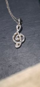 Silver Treble Clef