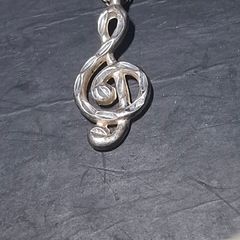 Silver Treble Clef