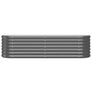Garden Raised Bed Galvanised Steel 152x40x36 cm Anthracite Image 2