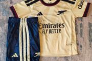Arsenal away kit sizes season 26/27 kids