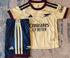 Arsenal away kit sizes season 26/27 kids