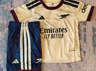 Arsenal away kit sizes season 26/27 kids