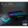 4K TV Box 4GB LPDDR4 SDRAM 128G Flash for Amlogic S922X Android 9.0 Dual WiFi BT5.0 1000M RJ45 4K Media Player pure Image 5