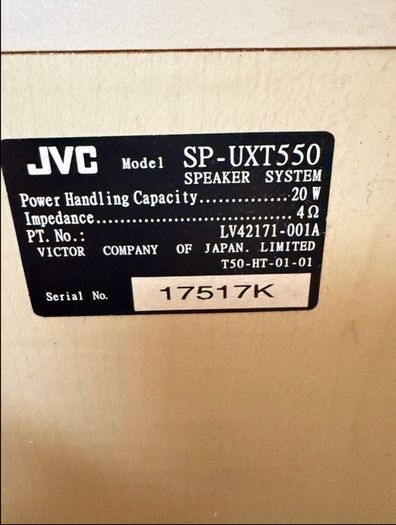 JVC mini Speakers