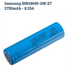 200x Samsung INR18650-29E, genuine, sorted, tested, fully working