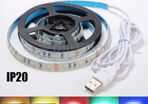 3528 SMD DC 5V USB Fairy Light Behind TV Kitchen charger power supply LED strip light RGB remote control USB cable adapter LED Lamp Decor Light Party Disco White, Red, Blue, Warm White and Green