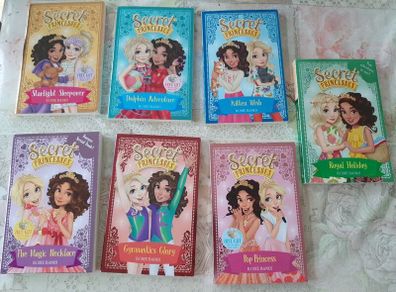7 Secret Princesses books. 7 for 10 euros