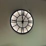 Will and I clearance Very large lit wall clock 120cm Image 2