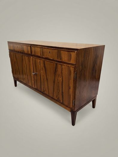 Mid Century Danish Rosewood Sideboard, Model 5, by Gunni Omann for Omann Jun Mobelfabrik