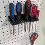 3D Printed Pegboard Screwdriver Holder - Organiser Rack Image 5