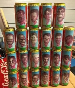 Coca Cola Australia rugby team Cans Set Rare