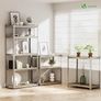 5-Tier Heavy Duty Shelving Units, Set of 2 Metal Storage Racking for Garage, Shed, Workshop & Warehouse, Freestanding Shelves, Load Capacity 875kg, 180 x 90 x 40 cm Image 3