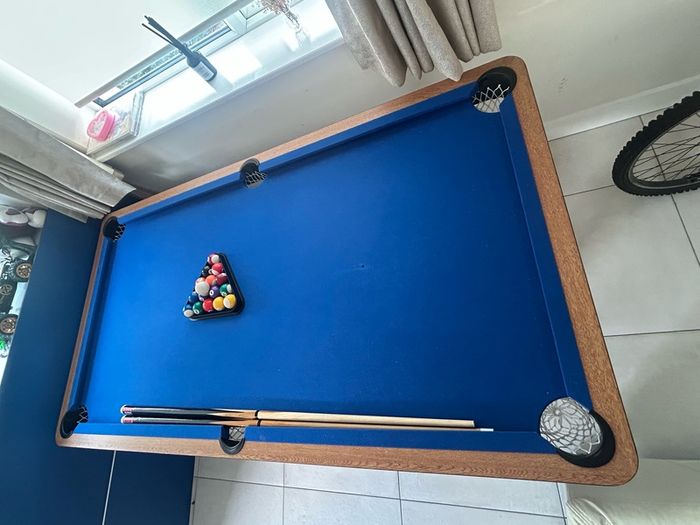 6ft Folding Pool Table 3 in 1