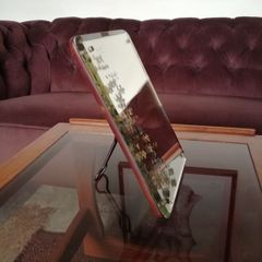 Antique Military Travel Vanity Shaving Bevelled Folding Mirror