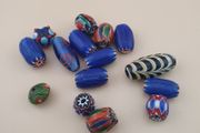 Vintage Mix Venetian Style Glass Lot of 15