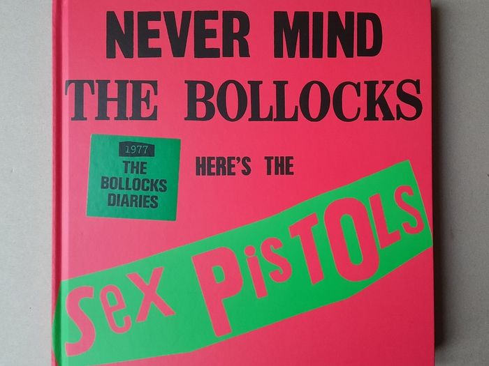 SEX PISTOLS autographed book signed by 2