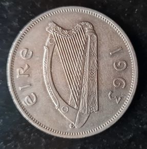 Ireland 1963 Half Crown Coin