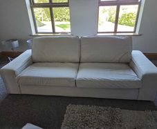 Kivik 3 Seater Light Grey Sofa x 2