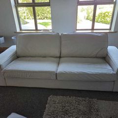 Kivik 3 Seater Light Grey Sofa x 2
