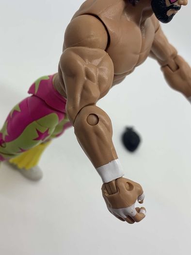 wwe elite series TNF then now forever Bash at the beach Sting , Macho man Randy savage & Lex Luger action figures