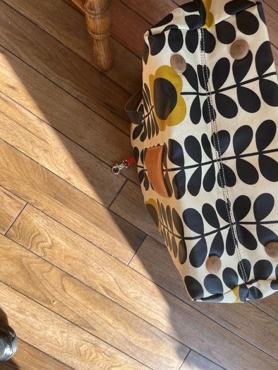Orla Kiely Matte laminated cotton or oilcloth Tote/shopper bag