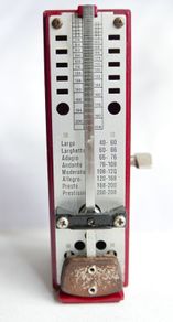 Vintage Wittner Super Mini Taktell Metronome Music Learning Germany