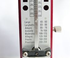 Vintage Wittner Super Mini Taktell Metronome Music Learning Germany