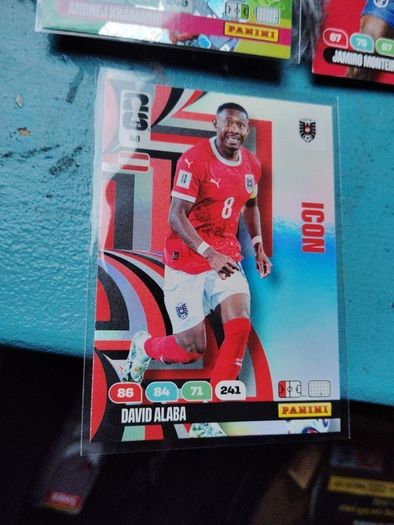 David Alaba panini Card