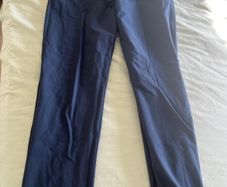 Lululemon ABC Classic-Fit Trouser 34L  Stretch Cotton VersaTwill 36inch waist Navy
