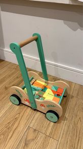 Wooden trolley