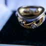 Vintage 925 Sterling Silver Gold Plated Ring Women Fashion Jewelry Cubic Zircon Ring Image 5