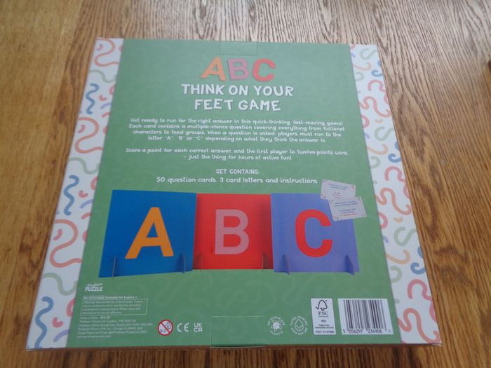 ABC Think On Your Feet Game for Sale