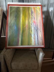 framed painting