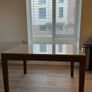 Domitalia extendable glass dining table. Image 6