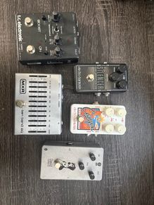 Guitar Effects Pedal Bundle (EHX, MXR, TC Electronic & Dophix)